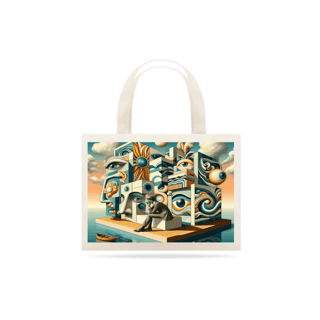 Nome do produto ECO BAG Grande Naufrago no Cubo