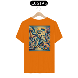 Nome do produto T-shirt Prime linha Psicobrain ESCADA REDEMOINHO