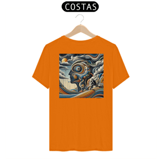 Nome do produto T-shirt Prime linha Psicobrain SOLITARIO IMERSO