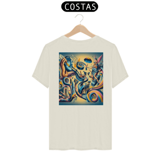 Nome do produto T-shirt Prime linha Psicobrain ESCADA REDEMOINHO