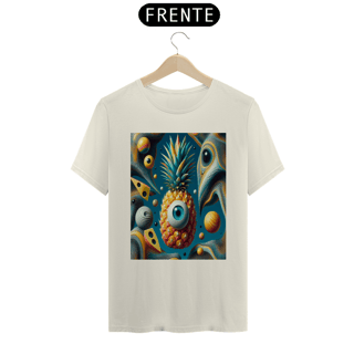 Nome do produto T-shirt Prime linha Psicobrain ABACAXI COM OLHO