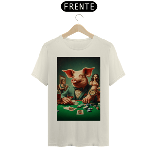 Nome do produto T-shirt Prime linha - Mestre Porco Irônico