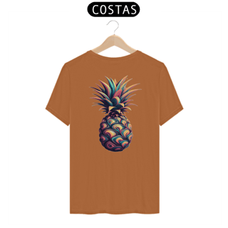 Nome do produto T-shirt Prime linha Psicobrain - ABACAXI