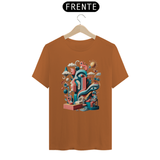 Nome do produto T-shirt Prime linha Psicobrain CIDADE CRUA