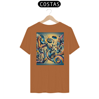 Nome do produto T-shirt Prime linha Psicobrain ESCADA REDEMOINHO