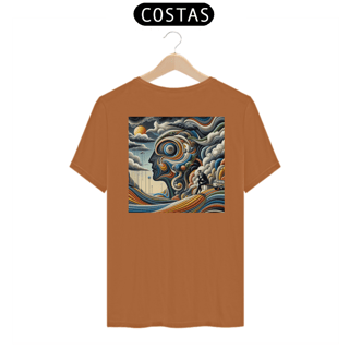 Nome do produto T-shirt Prime linha Psicobrain SOLITARIO IMERSO