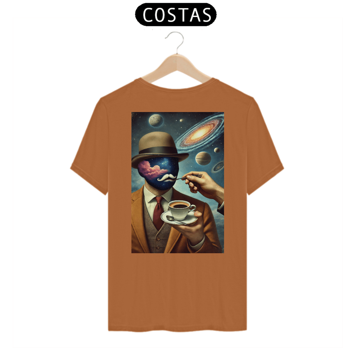 Nome do produto: T-shirt Prime linha Anonimo CAFE SIDERALIZADO