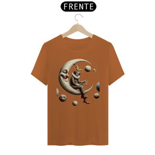 Nome do produto T-shirt Prime linha - Pierrot com Lua Sorridente