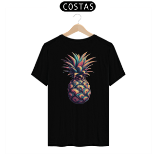 Nome do produto T-shirt Prime linha Psicobrain - ABACAXI