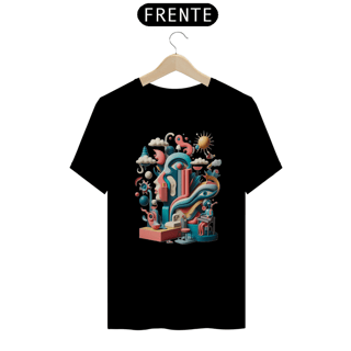 Nome do produto T-shirt Prime linha Psicobrain CIDADE CRUA