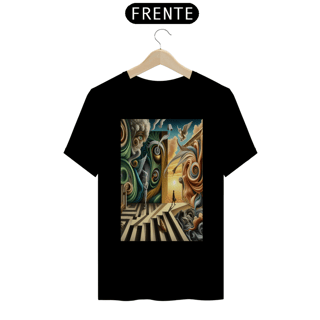 Nome do produto T-shirt Prime linha Psicobrain ESCADA INFINITO