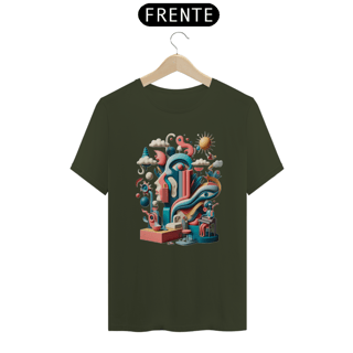 Nome do produto T-shirt Prime linha Psicobrain CIDADE CRUA