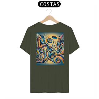 Nome do produto T-shirt Prime linha Psicobrain ESCADA REDEMOINHO