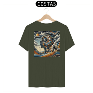 Nome do produto T-shirt Prime linha Psicobrain SOLITARIO IMERSO