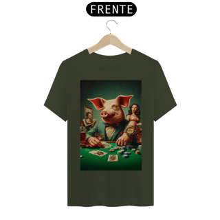 Nome do produto T-shirt Prime linha - Mestre Porco Irônico