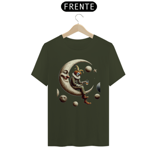 Nome do produto T-shirt Prime linha - Pierrot com Lua Sorridente