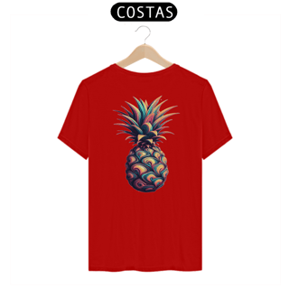 Nome do produto T-shirt Prime linha Psicobrain - ABACAXI
