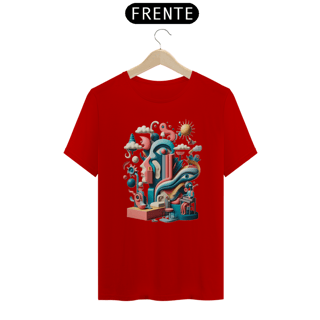 Nome do produto T-shirt Prime linha Psicobrain CIDADE CRUA