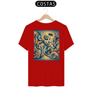 Nome do produto T-shirt Prime linha Psicobrain ESCADA REDEMOINHO