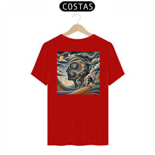 Nome do produto T-shirt Prime linha Psicobrain SOLITARIO IMERSO