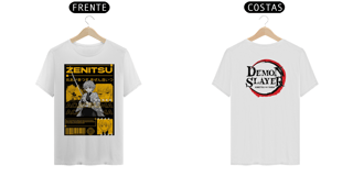 Nome do produto Camiseta do Zenitsu - Demon Slayer