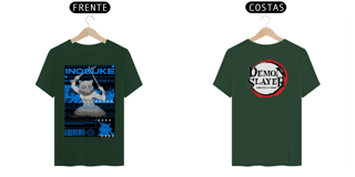 Nome do produto Camiseta da Inosuke - Demon Slayer