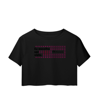 Nome do produto Camisa Cropped