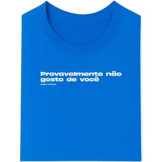 Nome do produto Camiseta Na Sinceridade Unissex
