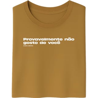 Nome do produto Camiseta Na Sinceridade Unissex