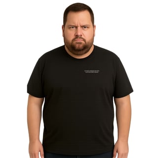 Camiseta Afaste-se - Plus Size