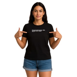Nome do produto Camiseta Na Sinceridade Unissex