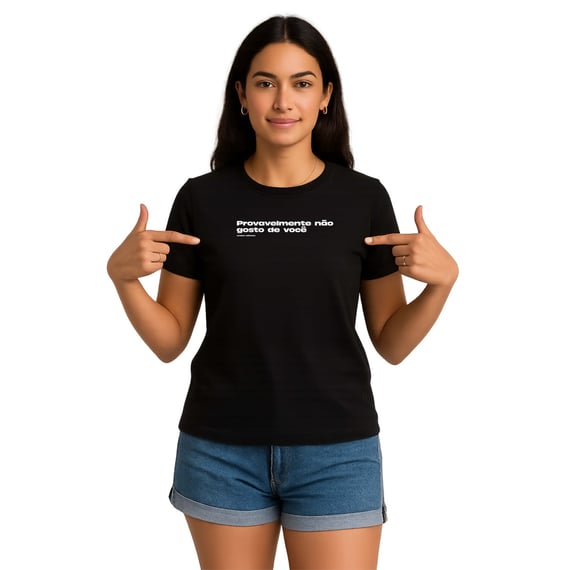 Camiseta Na Sinceridade Unissex