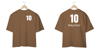 Nome do produto Camiseta Oversized - 10 Neymar
