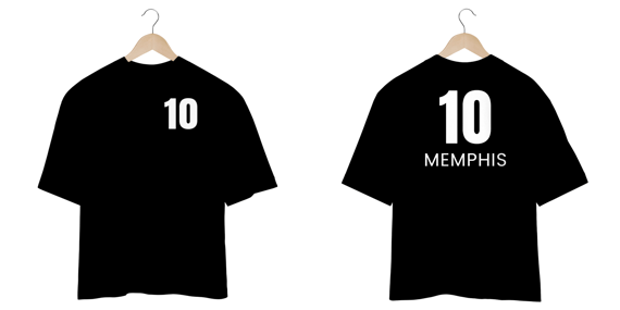 Camisetas Oversized - 10 Memphis