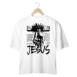 Camiseta Oversized Jesus Frente
