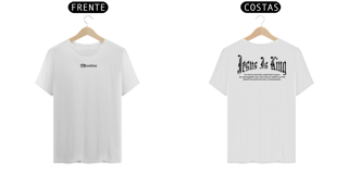 Nome do produtoCamiseta Proshine Jesus Is KIng Frente Costas