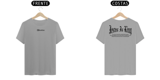 Nome do produtoCamiseta Proshine Jesus Is KIng Frente Costas