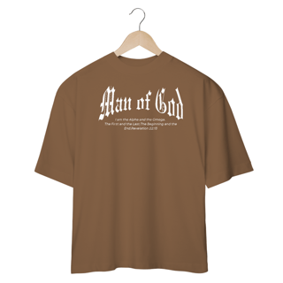 Camiseta Oversized Man Of God Frente