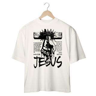 Nome do produtoCamiseta Oversized Jesus Frente