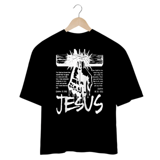 Camiseta Oversized Jesus Frente