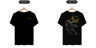 Nome do produtoCamiseta Proshine Alfa Minimalista Frente Costas