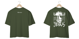 Nome do produtoCamiseta Oversized Jesus Frente Costas