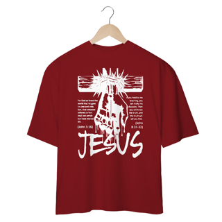 Nome do produtoCamiseta Oversized Jesus Frente
