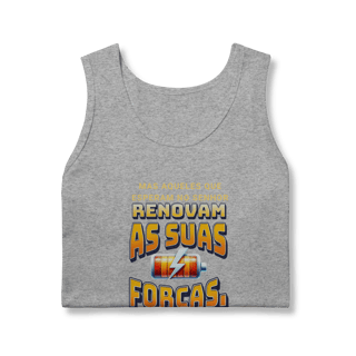 Nome do produto Regata Mas aqueles que esperam no Senhor Quality