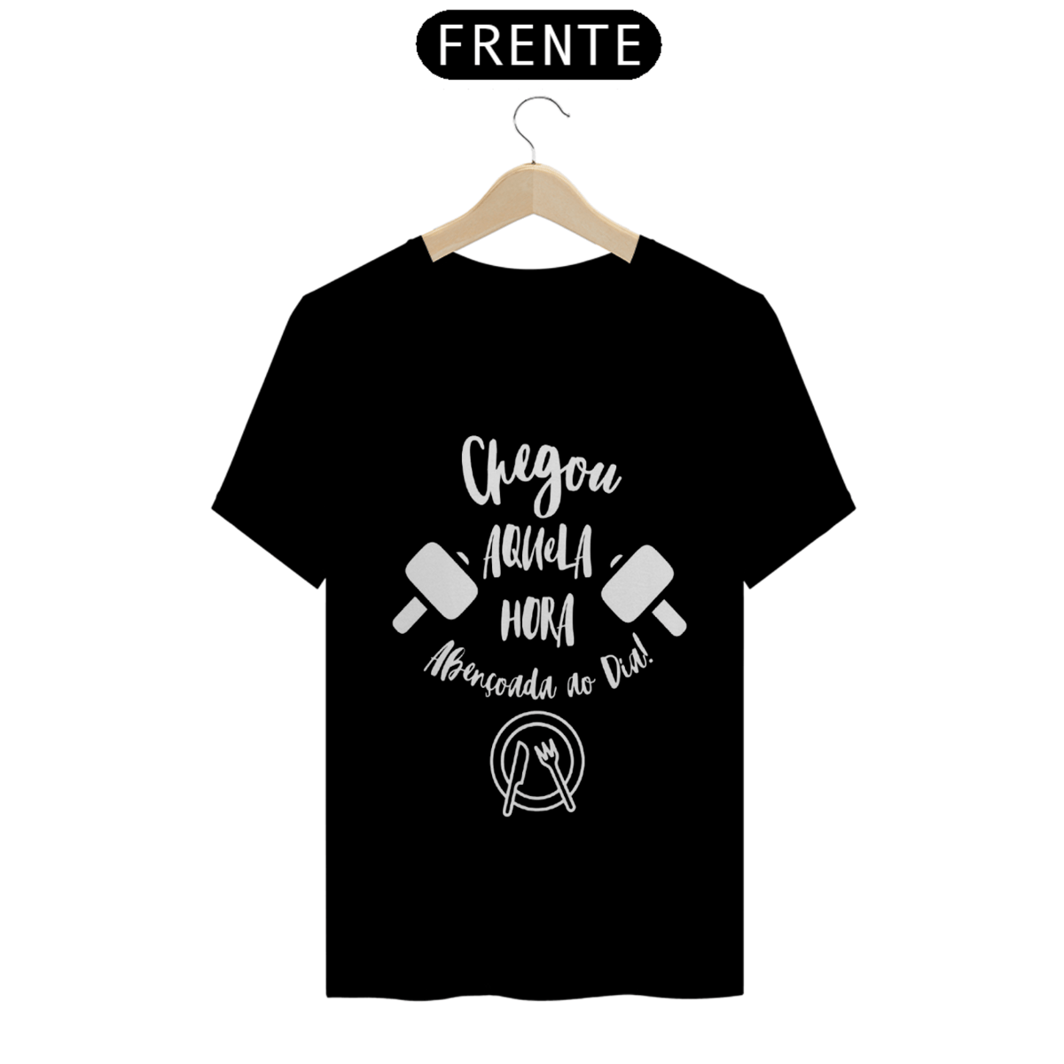 Nome do produto: Camiseta T-Shirt Quality Unissex - Hora Abençoada Agriculthor