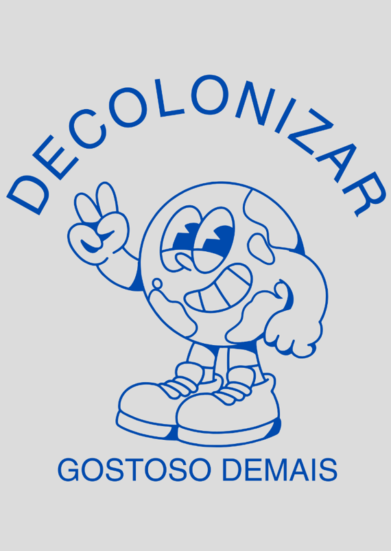 poster DECOLONIZAR gostoso demais