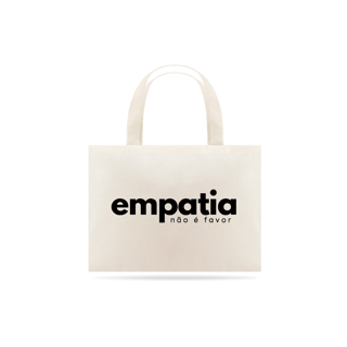 Nome do produto ecobag EMPATIA