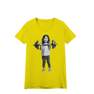 Nome do produto baby look FORÇA E DELICADEZA