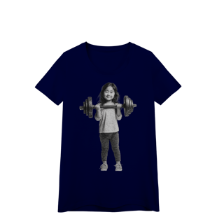 Nome do produto baby look FORÇA E DELICADEZA