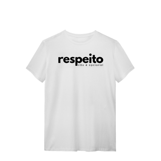 Nome do produto camiseta RESPEITO